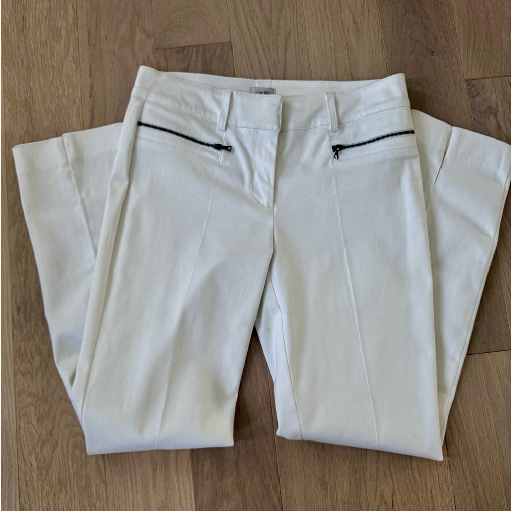 Cache White Ankle Pants. - image 3